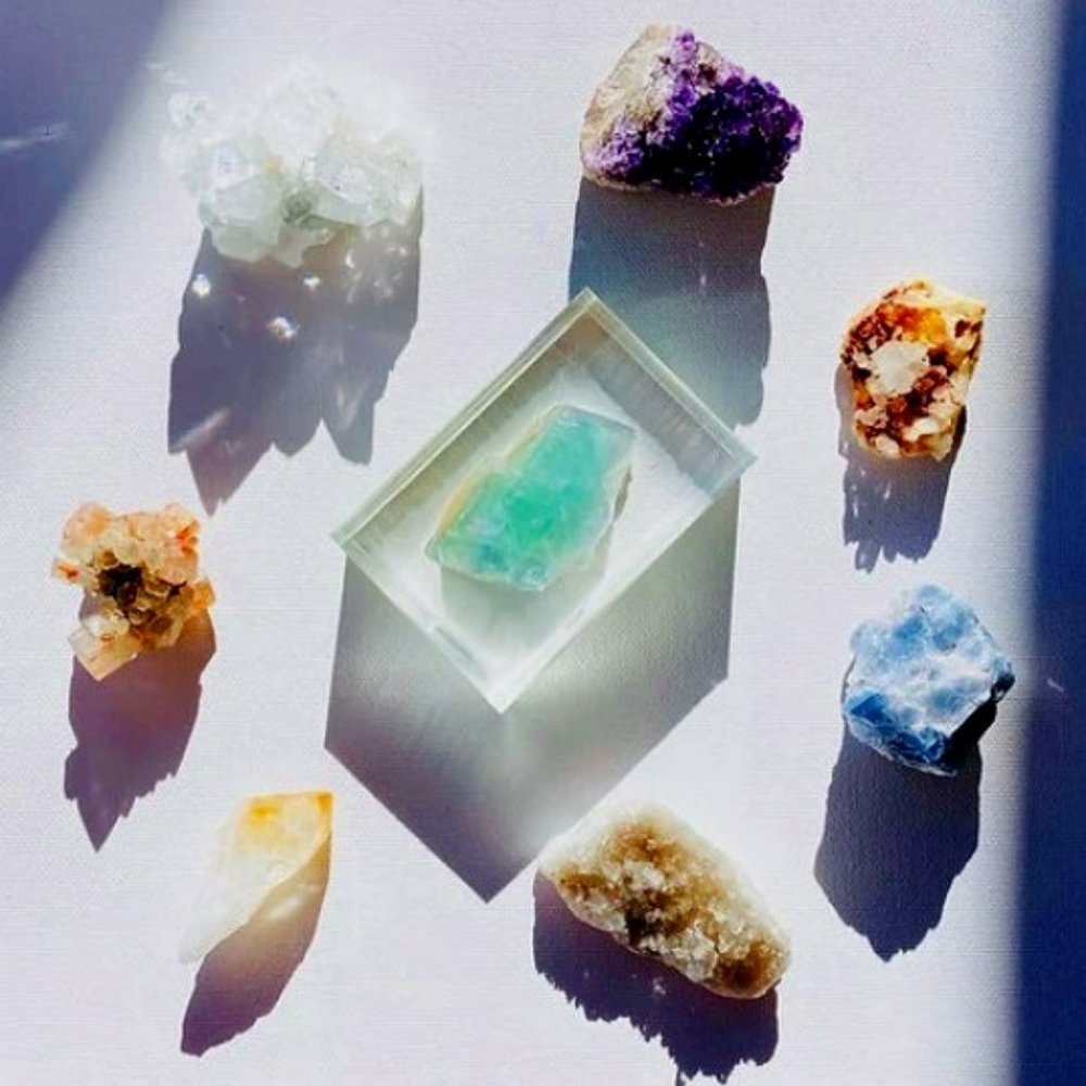 Green Fluorite Crystal Soap - Transcendent
